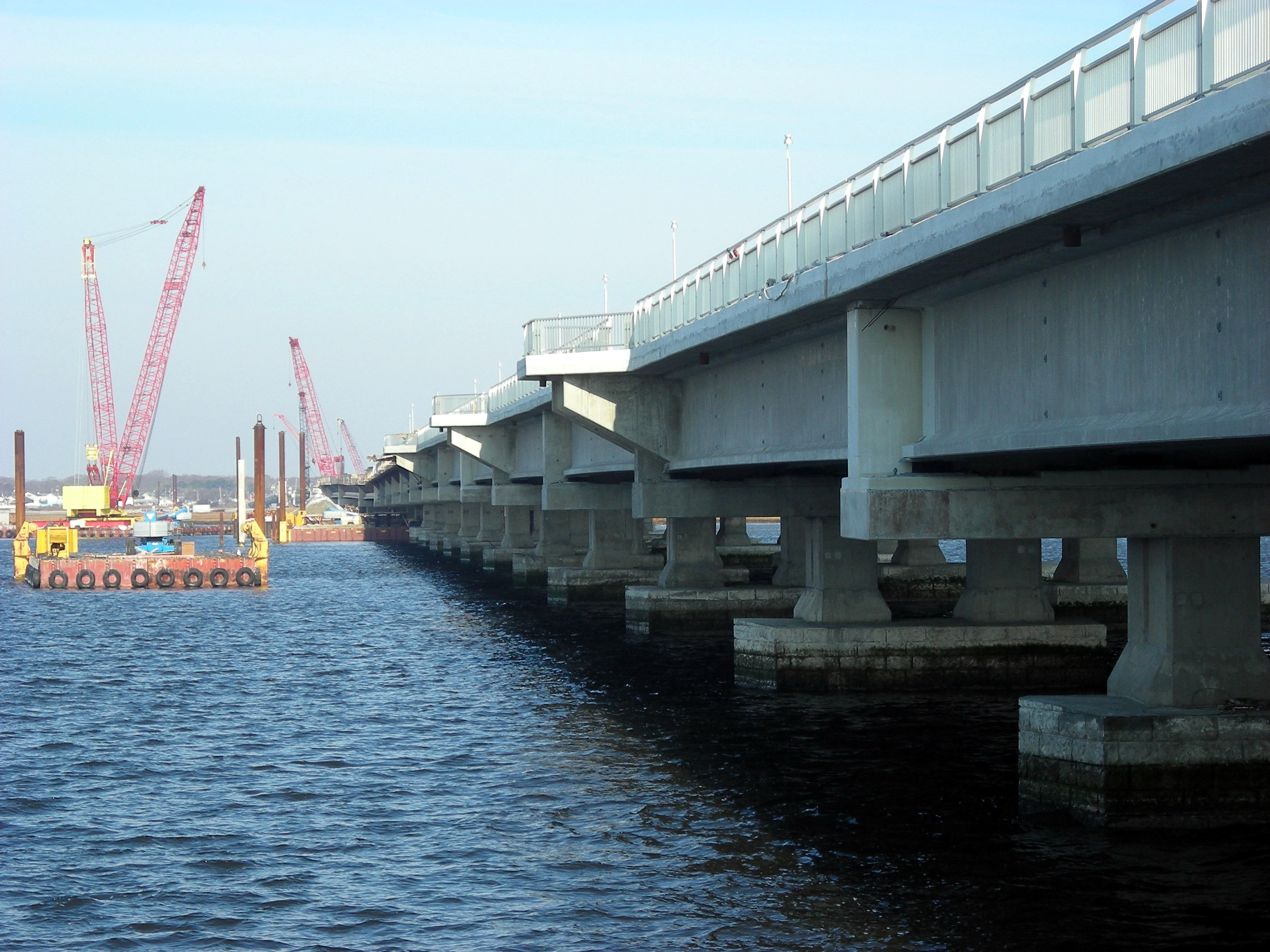 NJDOT Route 52 Causeway, Contract A1 Harms Construction Company